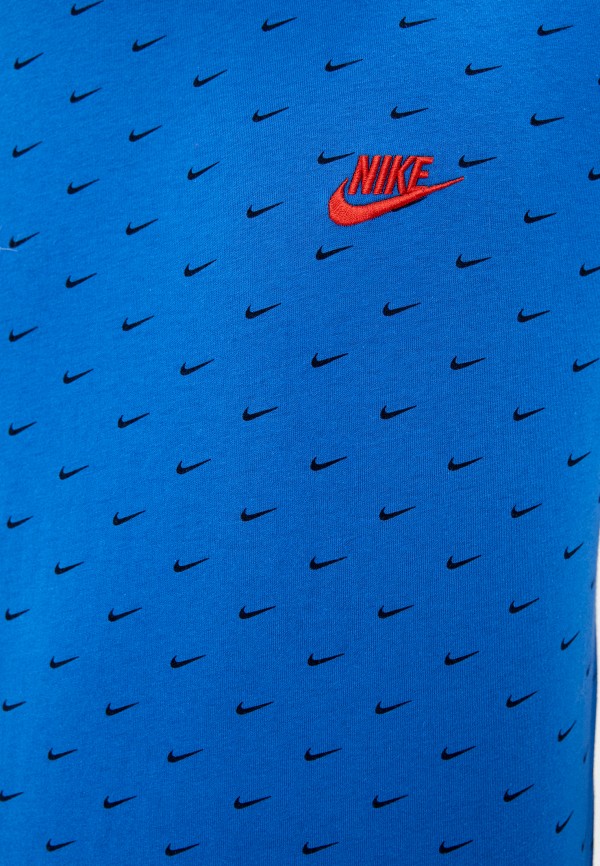 

Футболка Nike, Голубой, M NSW SS TEE MINI SWOOSH AOP