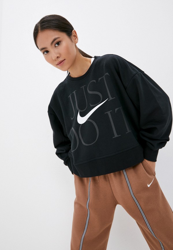 

Свитшот Nike, Черный, W NK DF GX GET FIT FC CW 12 M
