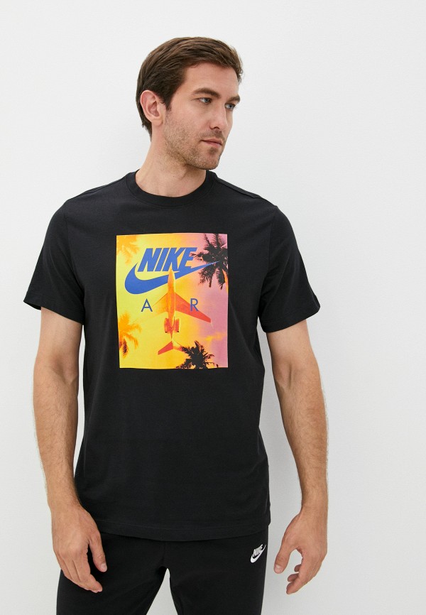 

Футболка Nike, Черный, M NSW TEE SWOOSH BY AIR PHOTO
