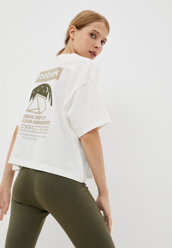

Футболка Reebok Classic, Белый, CL CAMP GRAPHIC TEE