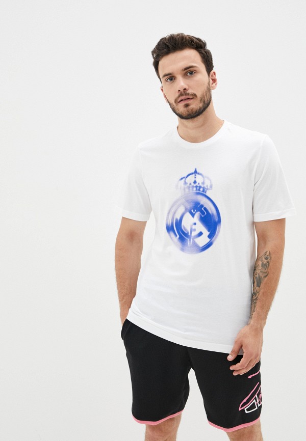 

Футболка adidas, Белый, REAL TEE