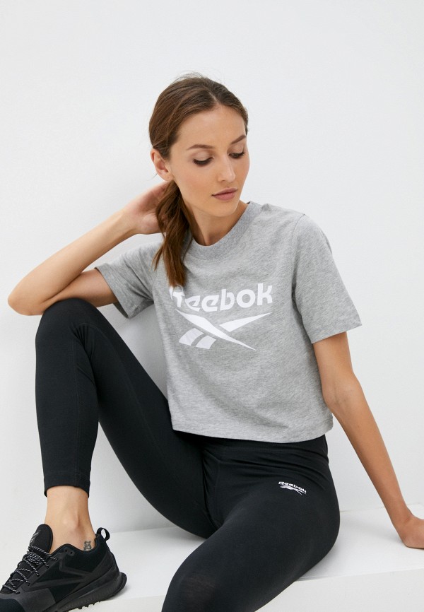 

Футболка Reebok, Серый, RI CROP TEE