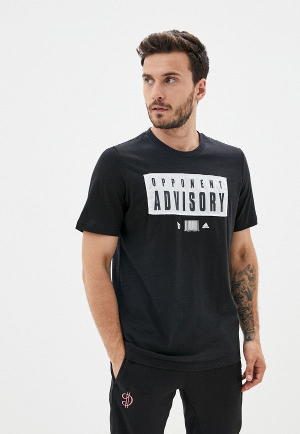 

Футболка adidas, Черный, DAME EP ADVIS T