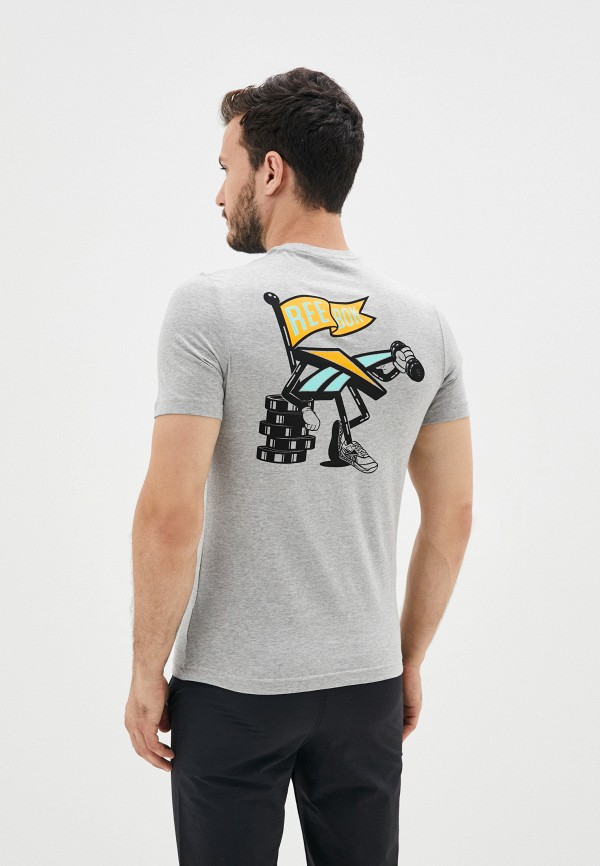 

Футболка Reebok, Серый, SEASONAL GRAPHIC TEE