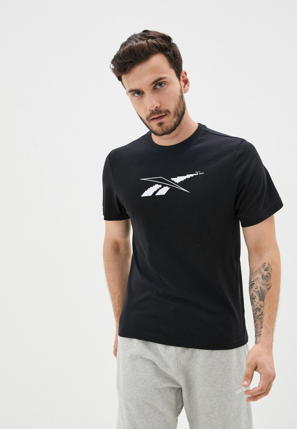 

Футболка спортивная Reebok, Черный, TS 60/40 ROAD TRIP GR T