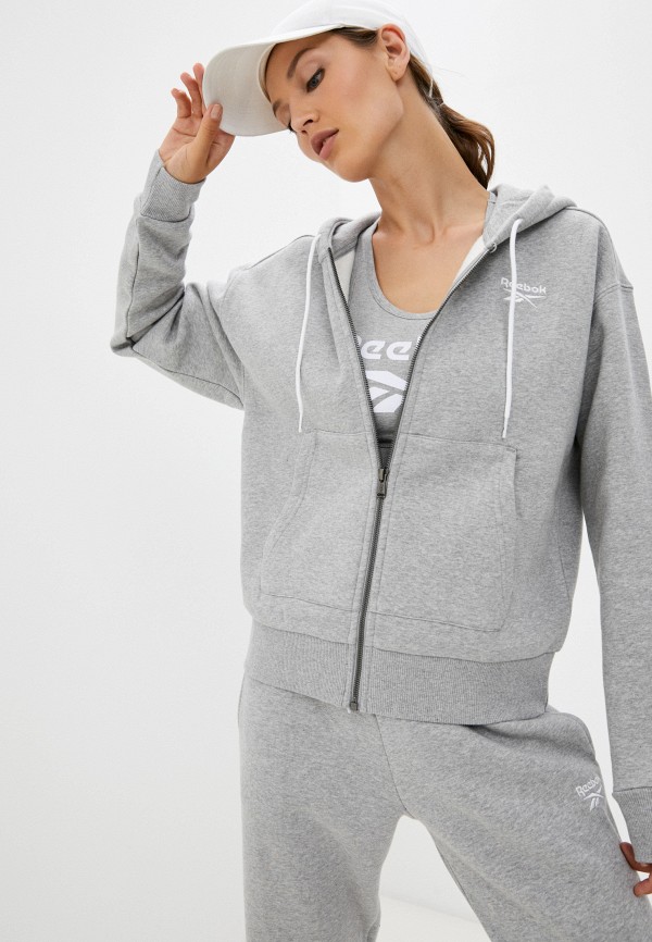 

Толстовка Reebok, Серый, RI FULL ZIP