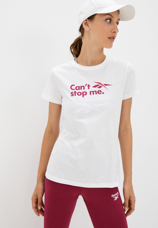 

Футболка Reebok, Белый, TE GRAPHIC TEE - VERBIAGE
