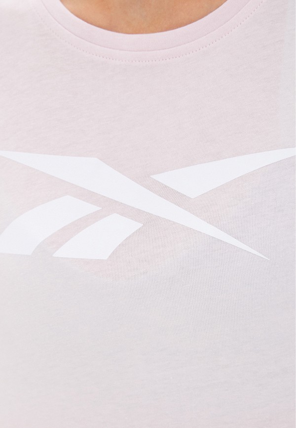 

Футболка Reebok, Розовый, TE GRAPHIC VECTOR TEE