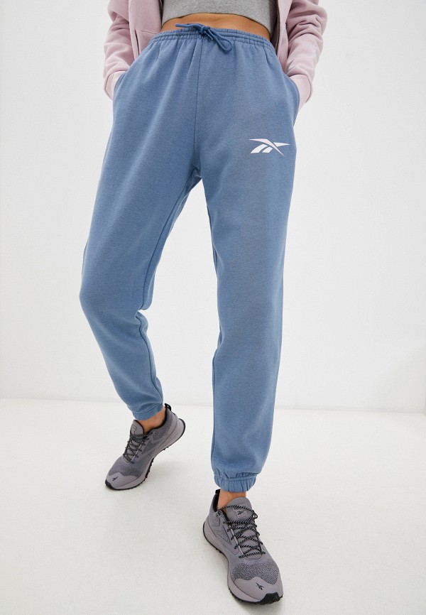 

Брюки спортивные Reebok, Голубой, TE VECTOR FLEECE PANTS