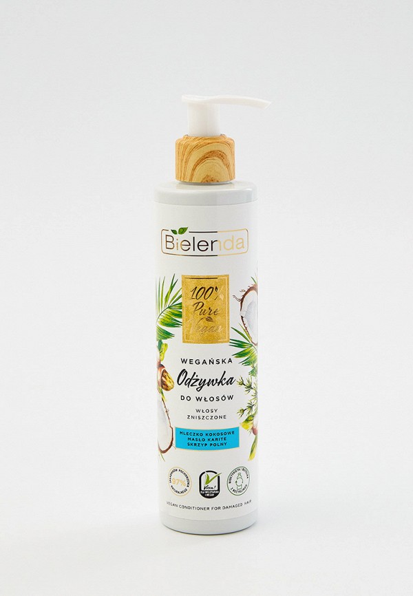 

Кондиционер для волос Bielenda, Прозрачный, 100% PURE VEGAN для повреждённых волос, 240мл
