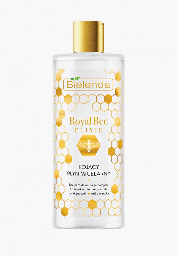 

Мицеллярная вода Bielenda, Прозрачный, ROYAL BEE ELIXIR, успокаивающая, 500 мл
