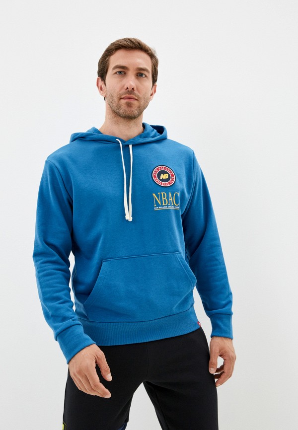 

Худи New Balance, Синий, NB Essentials Athletic Club Hoodie