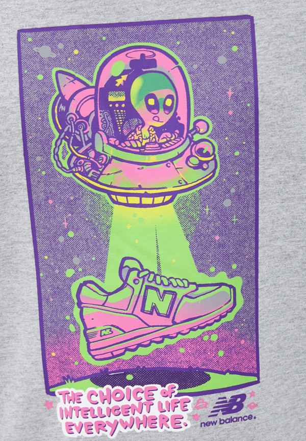

Футболка New Balance, Серый, NB Athletics Artist Levitzo 1 Tee