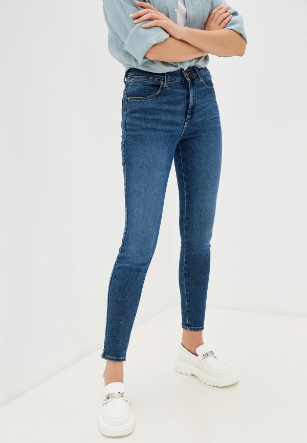 

Джинсы Wrangler, Синий, HIGH RISE SKINNY