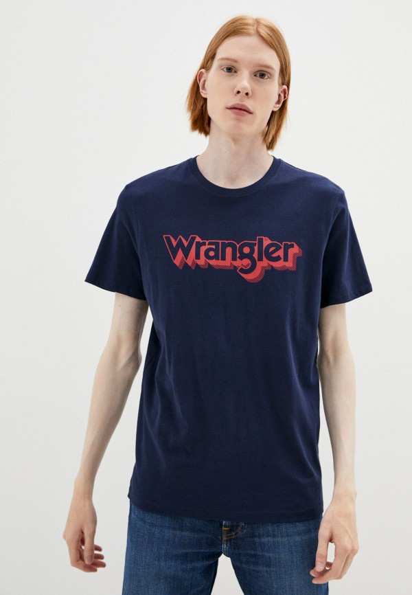 

Футболка Wrangler, Синий