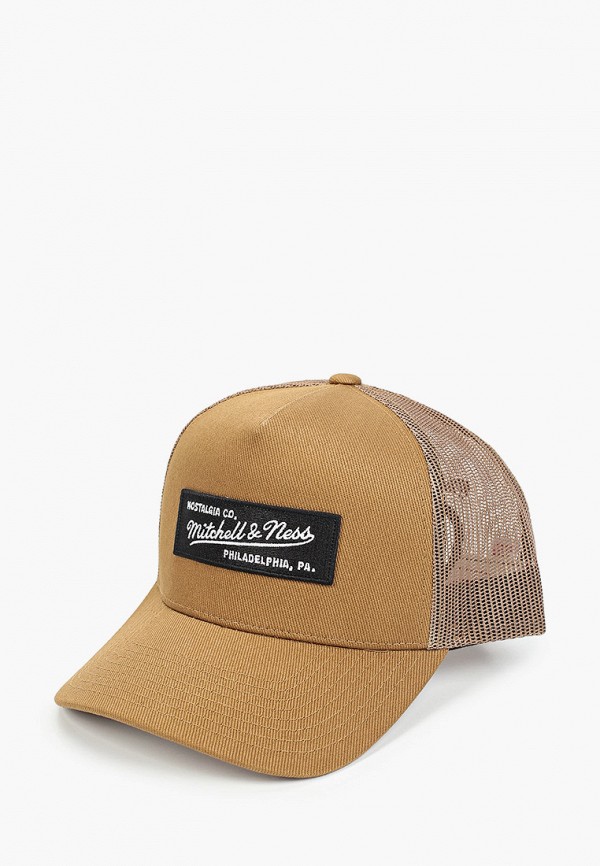

Бейсболка Mitchell & Ness, Коричневый, MITCHELL & NESS