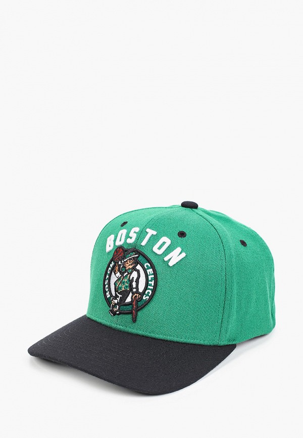

Бейсболка Mitchell & Ness, Зеленый, NBA Boston Celtics