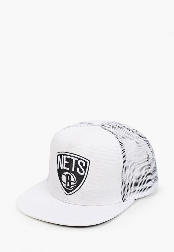 

Бейсболка Mitchell & Ness, Белый, NBA Brooklyn Nets