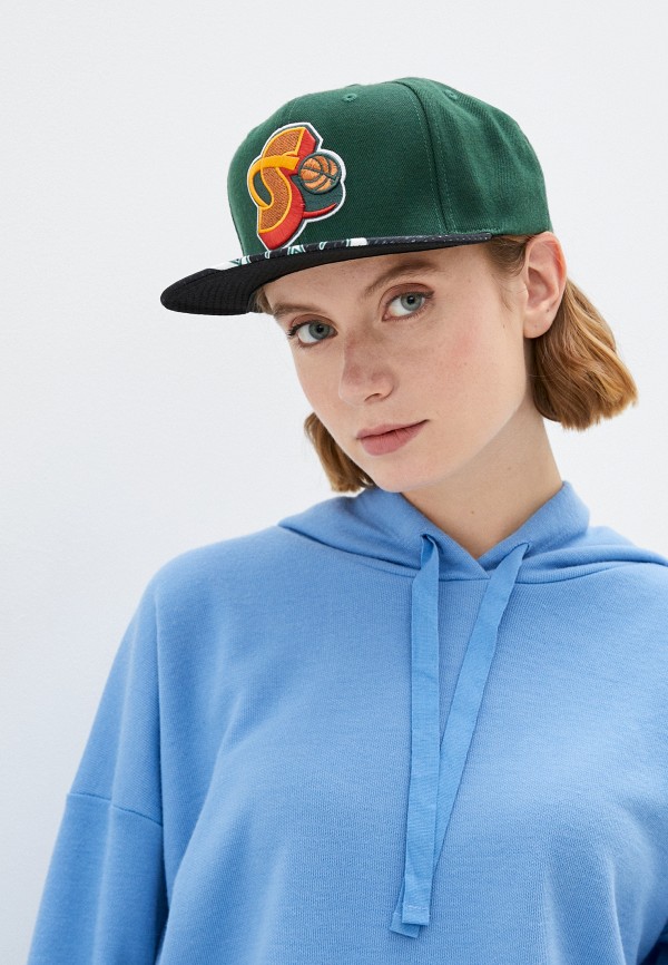 фото Бейсболка mitchell & ness