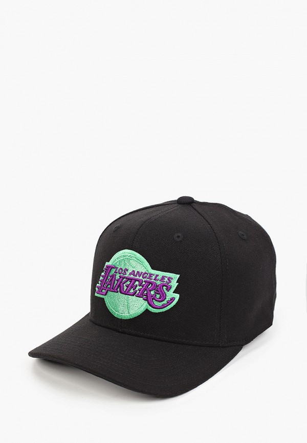 

Бейсболка Mitchell & Ness, Черный, NBA LOS ANGELES LAKERS