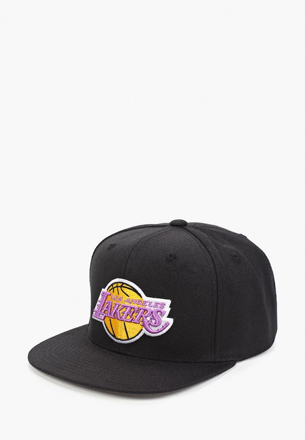 

Бейсболка Mitchell & Ness, Черный, NBA LOS ANGELES LAKERS