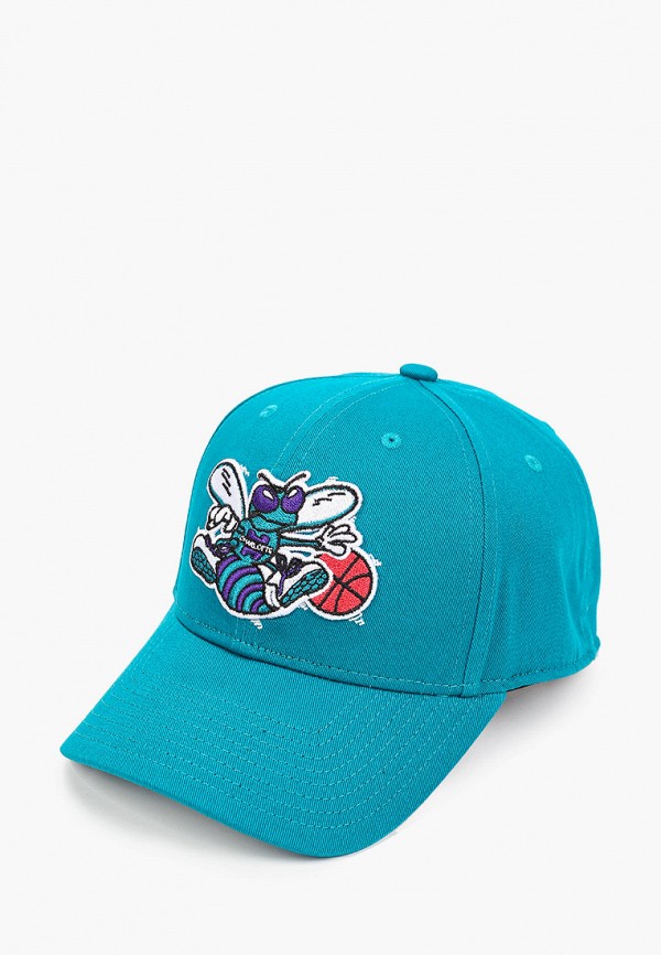 

Бейсболка Mitchell & Ness, Бирюзовый, NBA Charlotte Hornets