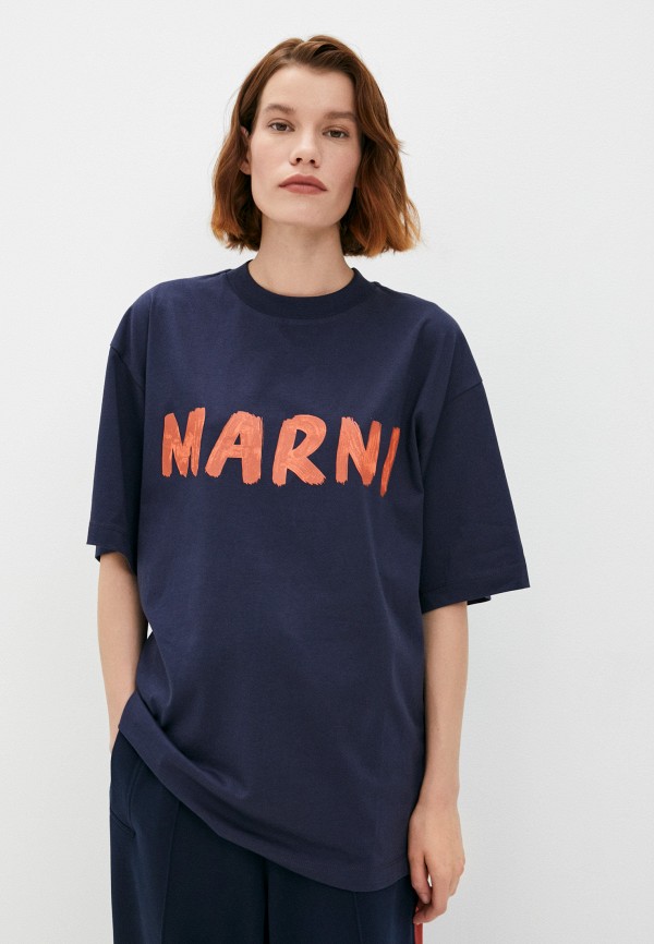 

Футболка Marni, Синий