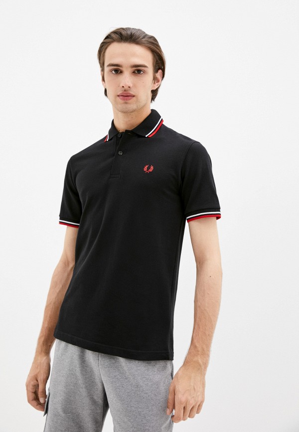 

Поло Fred Perry, Черный, Fred Perry RTLAAN134401