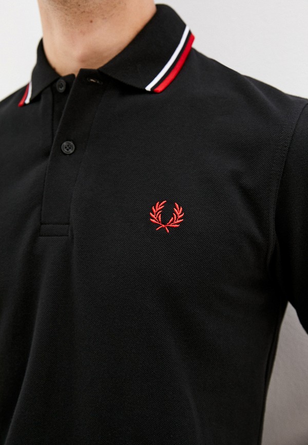 

Поло Fred Perry, Черный