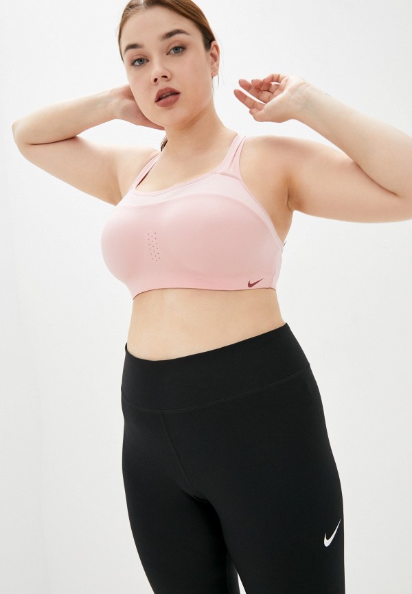 

Топ спортивный Nike, Розовый, W NK DF ALPHA BRA