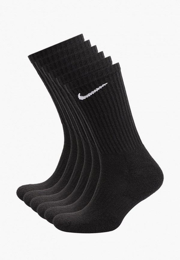

Носки 6 пар Nike, Черный, U NK EVERYDAY CUSH CREW 6PR-BD
