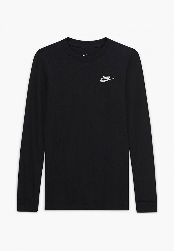 

Лонгслив Nike, Черный, B NSW TEE LS EMB FUTURA