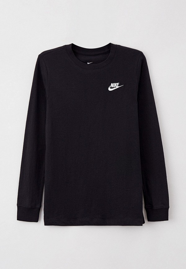 

Лонгслив Nike, Черный, B NSW TEE LS EMB FUTURA