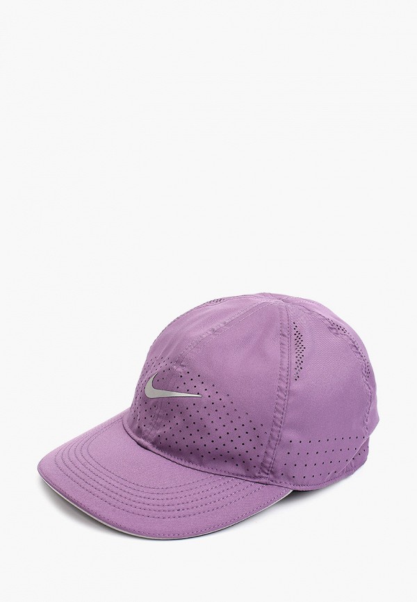 

Бейсболка Nike, Фиолетовый, W NK FTHLT CAP RUN