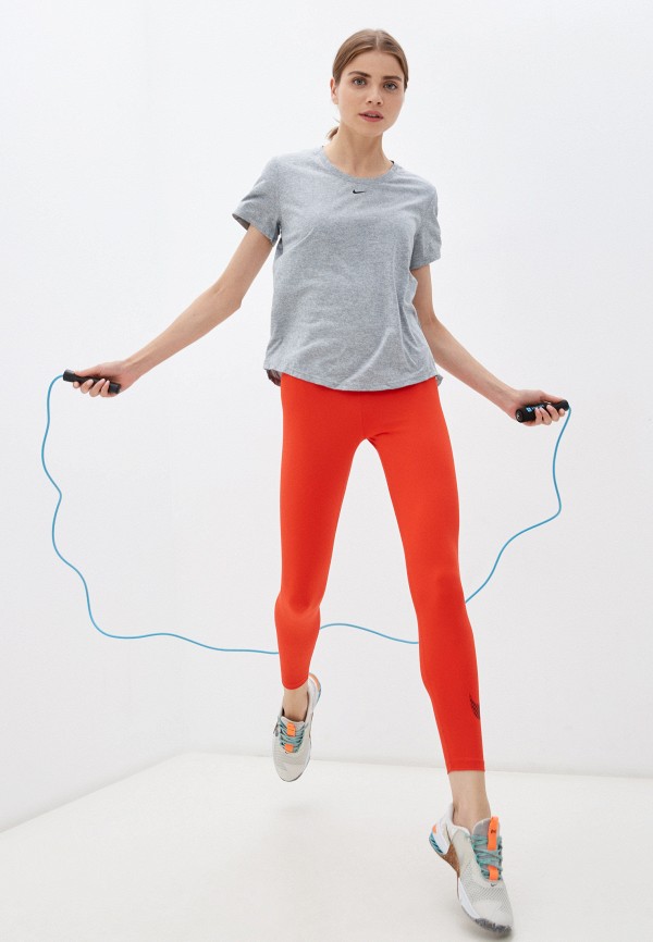 

Футболка спортивная Nike, Серый, W NK ONE DF SS STD TOP