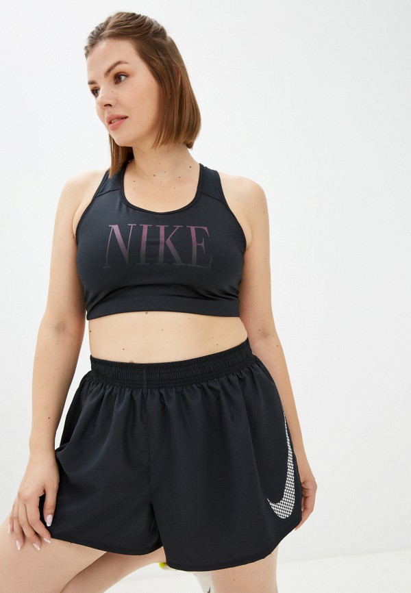 

Топ спортивный Nike, Черный, W NK DF SWSH PLS GRX BRA