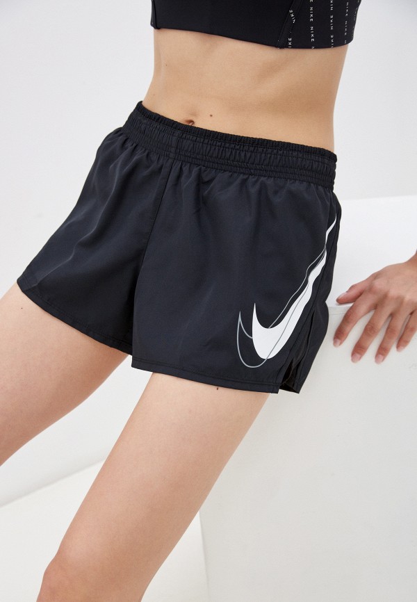 

Шорты спортивные Nike, Черный, W NK DF SWSH RUN SHORT