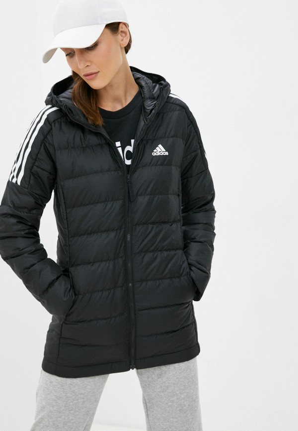 

Пуховик adidas, Черный, W ESS DOWN PAR