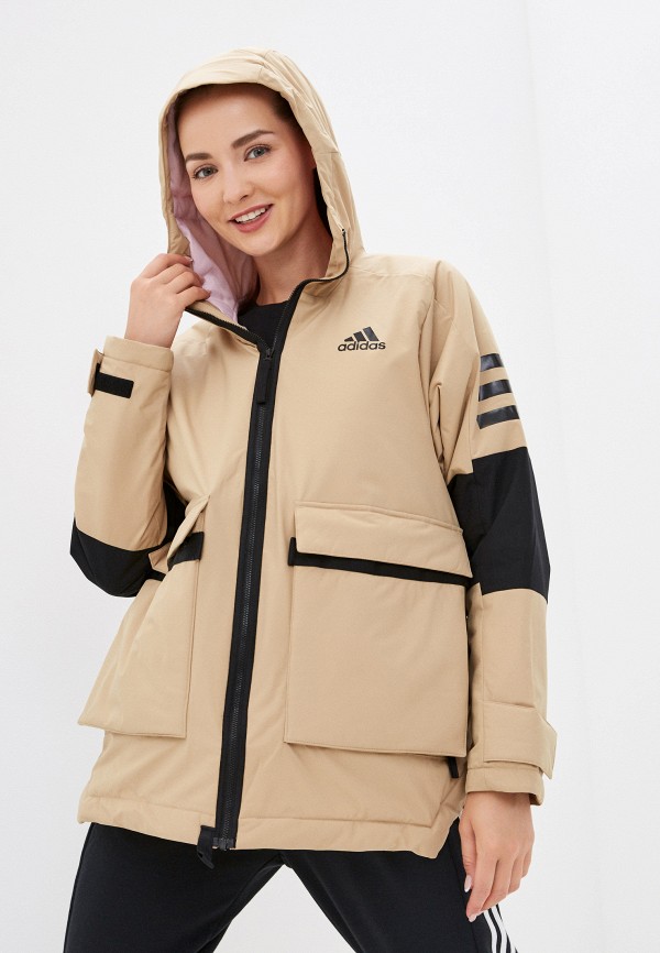 

Куртка утепленная adidas, Бежевый, W UTILITAS INS