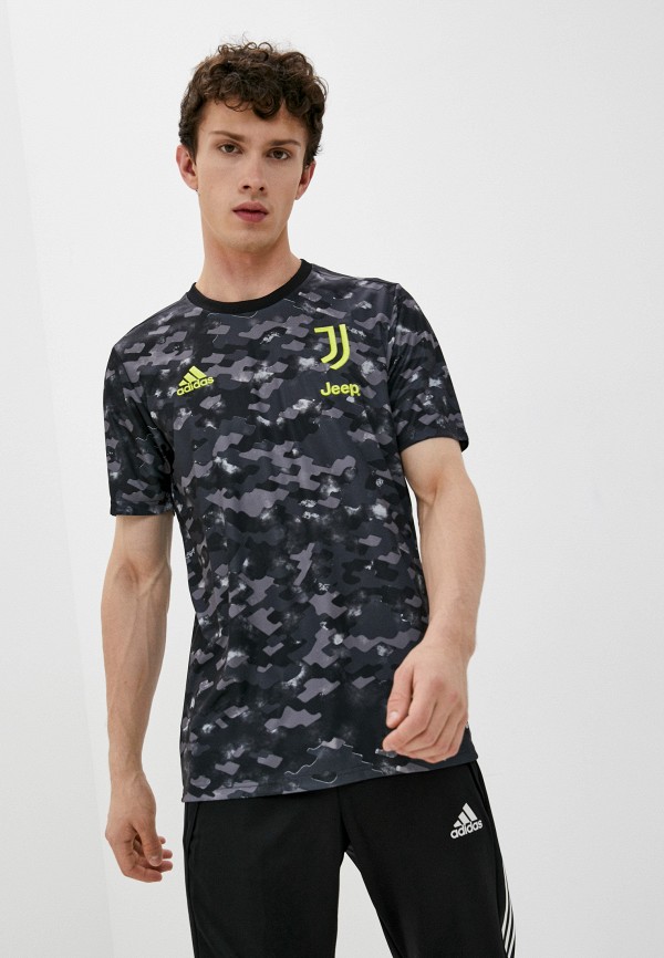 

Футболка спортивная adidas, Разноцветный, JUVE PRESHI