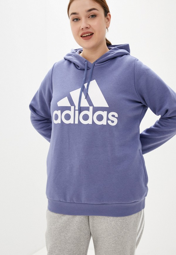 

Худи adidas, Синий, W INC BL FL HD