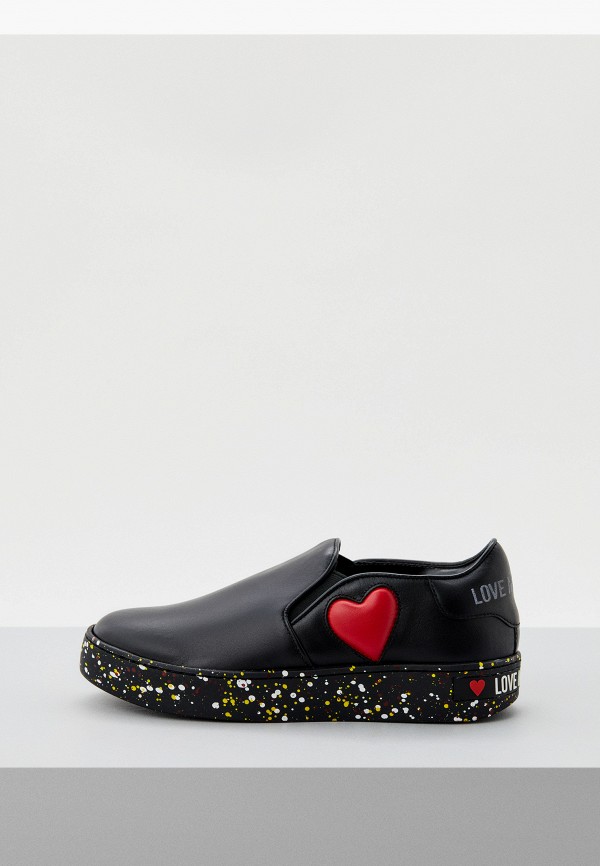 

Слипоны Love Moschino, Черный