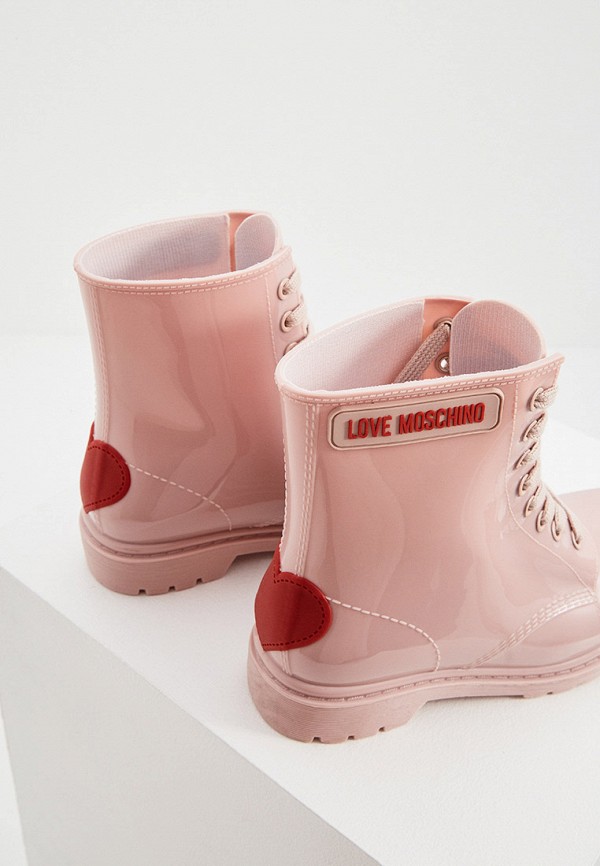 фото Резиновые ботинки love moschino
