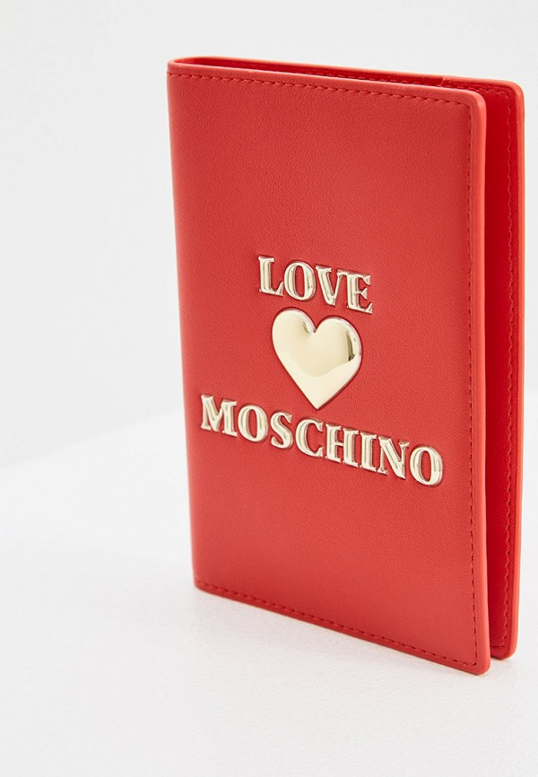 фото Обложка для паспорта love moschino