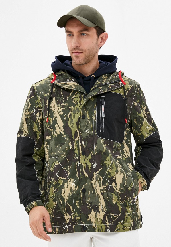 

Ветровка Tommy Jeans, Хаки