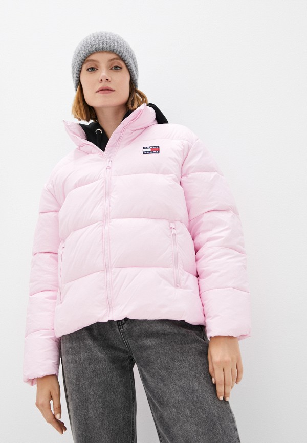 

Куртка утепленная Tommy Jeans, Розовый