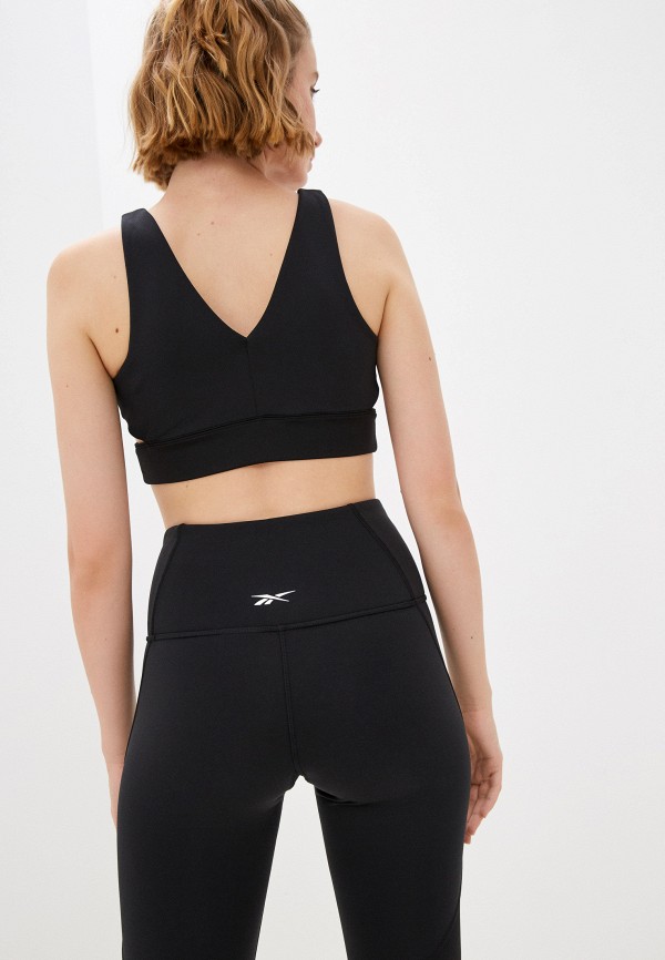 

Топ спортивный Reebok, Черный, NEW BEYOND THE SWEAT CROP