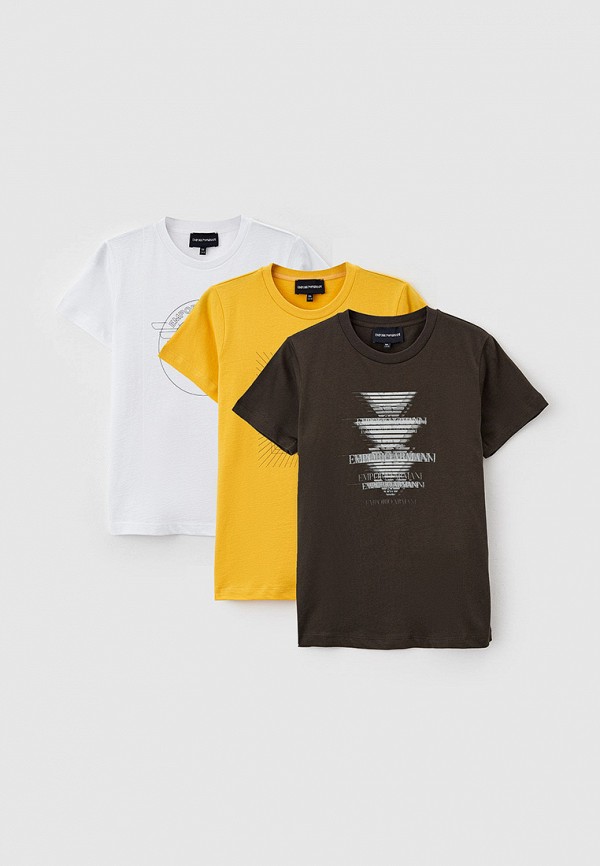

Футболки 3 шт. Emporio Armani, Разноцветный