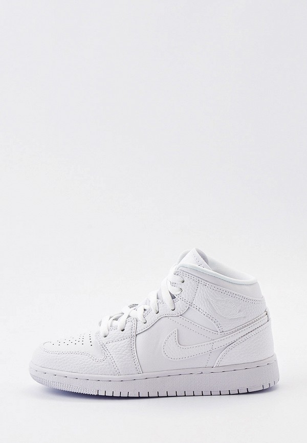 

Кеды Jordan, Белый, AIR JORDAN 1 MID (GS)