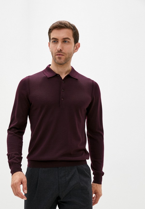 

Поло CC Collection Corneliani, Бордовый, CC Collection Corneliani RTLAAN276401